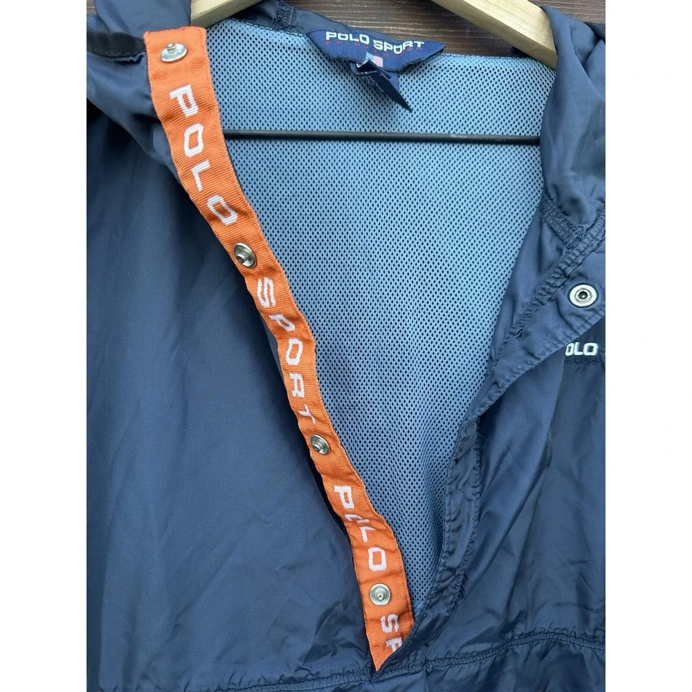Men's Vtg Polo Sport Ralph Lauren Windbreaker Pullover Size‎ S/M